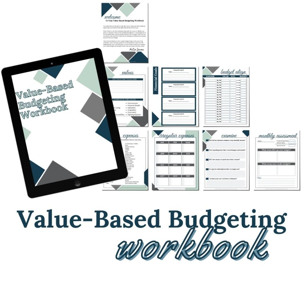 VALUE BASED BUDGETING WORKBOOK