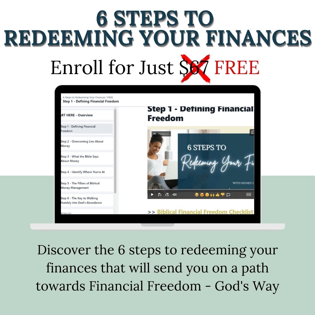 Redeeming Your Finances Mini Course