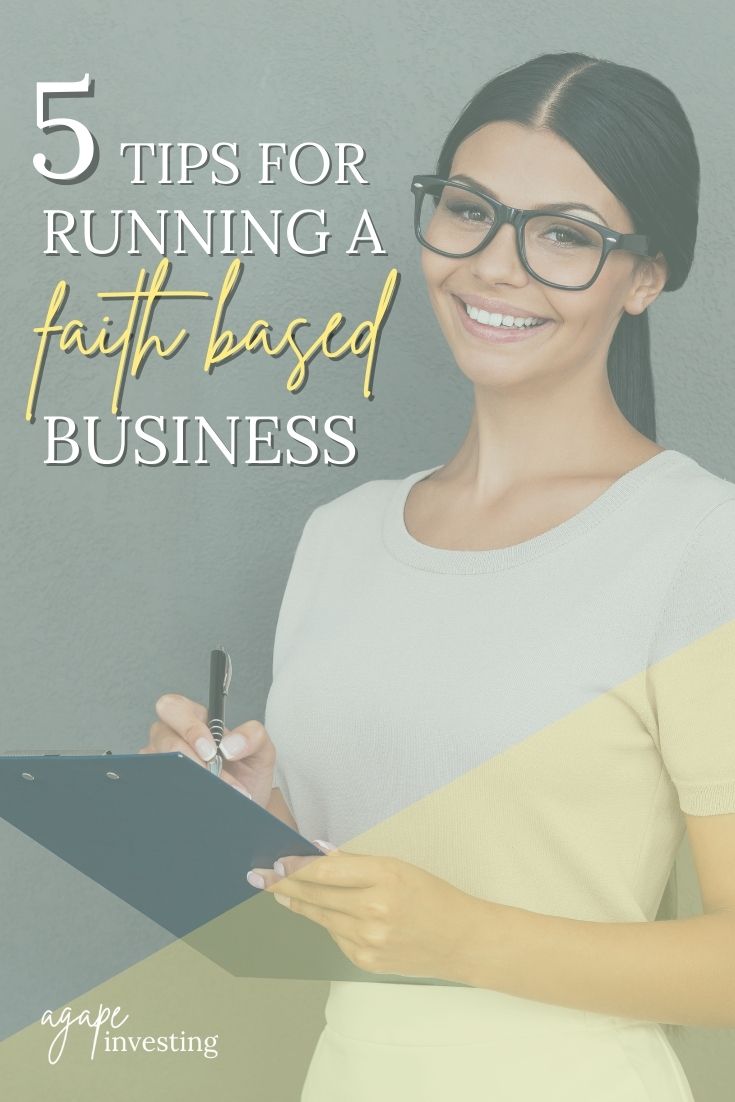 5 Tips To Running A Faith Based Business