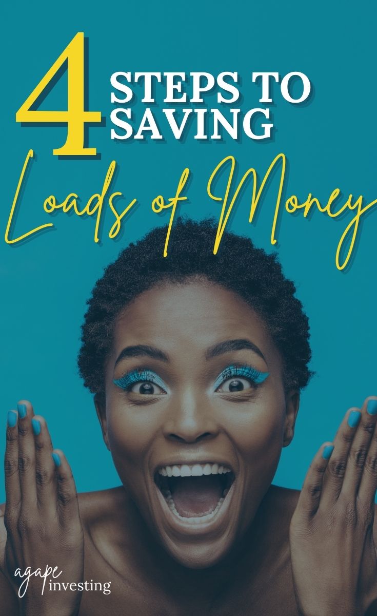 4 Steps to Saving Loads of Money. In this article I will be sharing the process I take my money coaching clients through in order to help them save tons of money. These are 4 steps that you can do on your own and should help you reprioritize you money so you can begin spending it on things that are more important to you. #savingmoney #savemoremoney #moneysavingtips