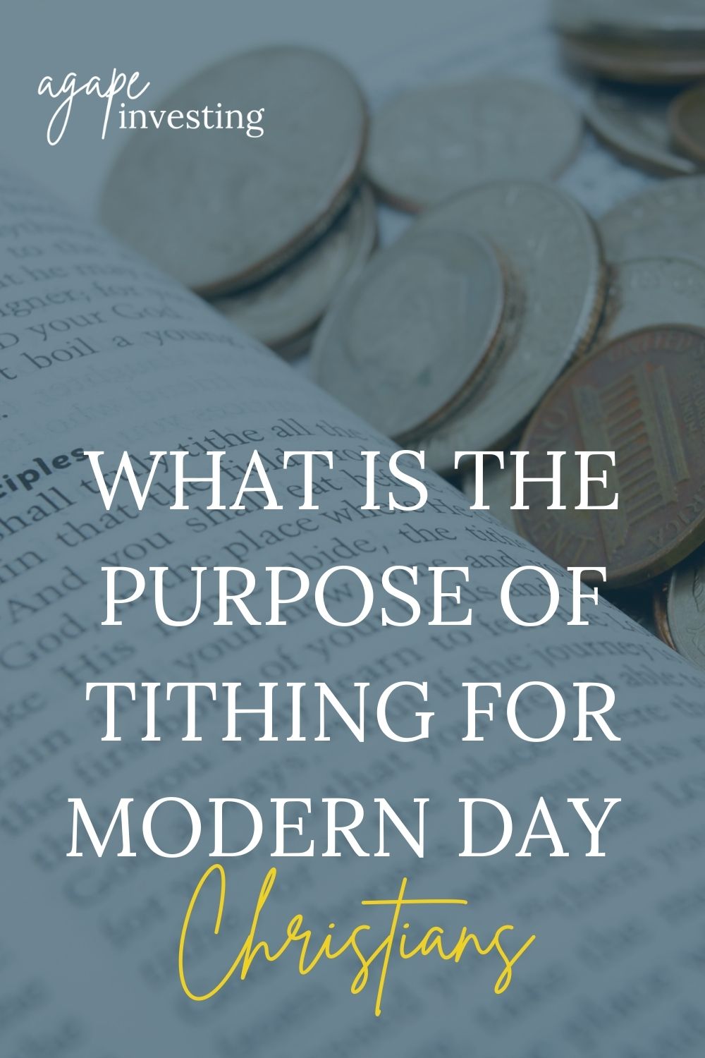 What is the purpose of tithing for modern day Christians? Is tithing still important for Christians today? And if so, how do we tithe biblically?