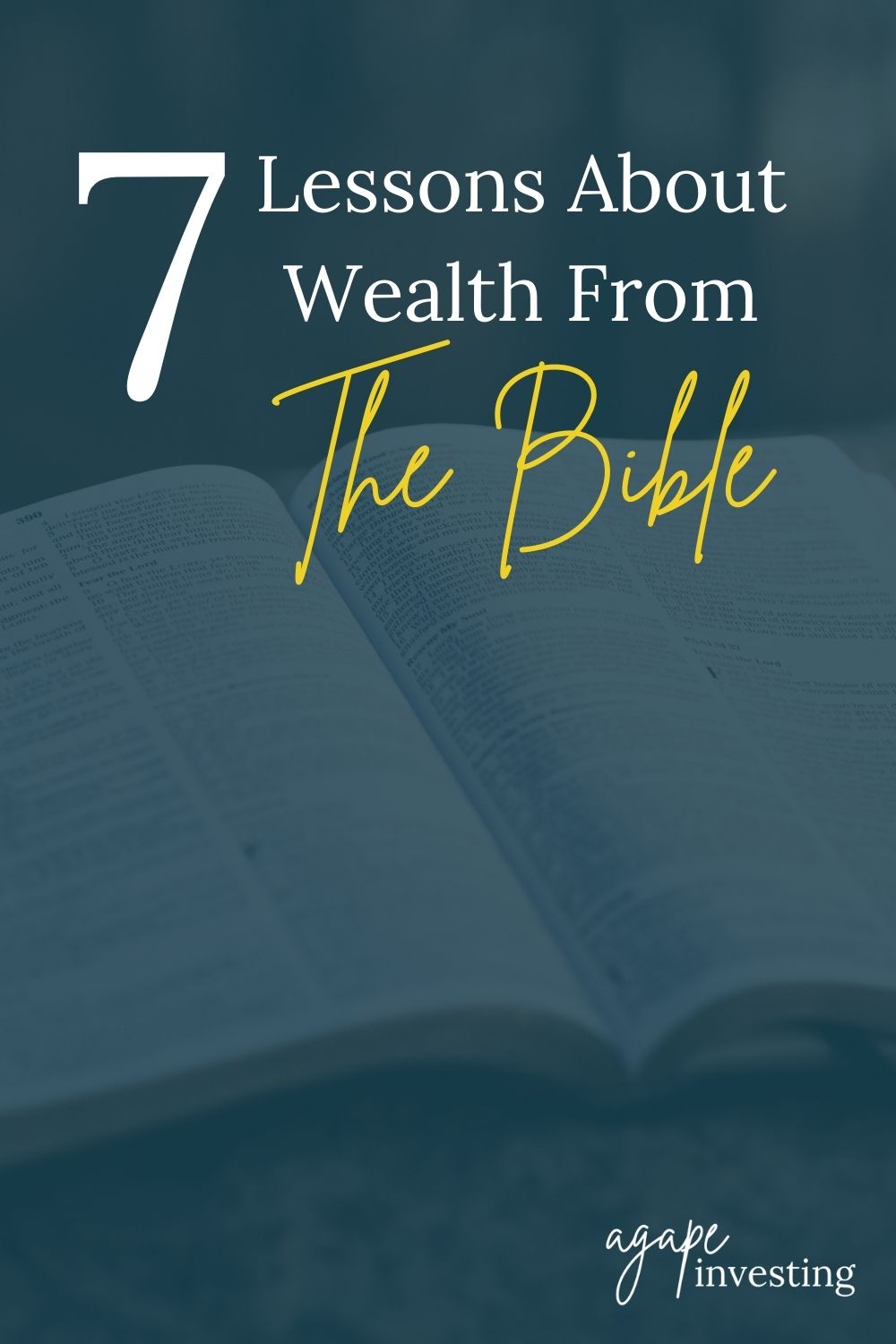 The Bible has a lot of warnings against wealth, but does that mean for us? What does the Bible say about wealth and should we be building wealth as Christians?