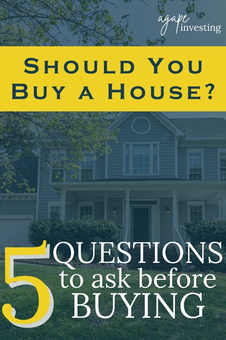 Should you buy a house? Am I ready to buy my first house? I have been a real estate agent for over 6 years now and have been a money coach for the past 2 years so I often get asked questions about when someone should buy their first house. So in this article, I’ll share 5 things you should consider before buying your first house. That way, you’ll have a better understanding of whether you should buy a house or not.