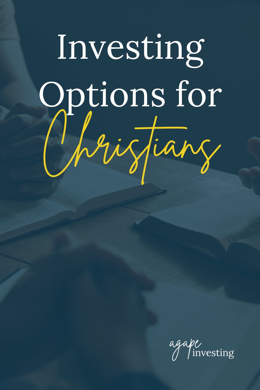 Learn what options you have when it comes to investing your money in a way that aligns with your faith. 