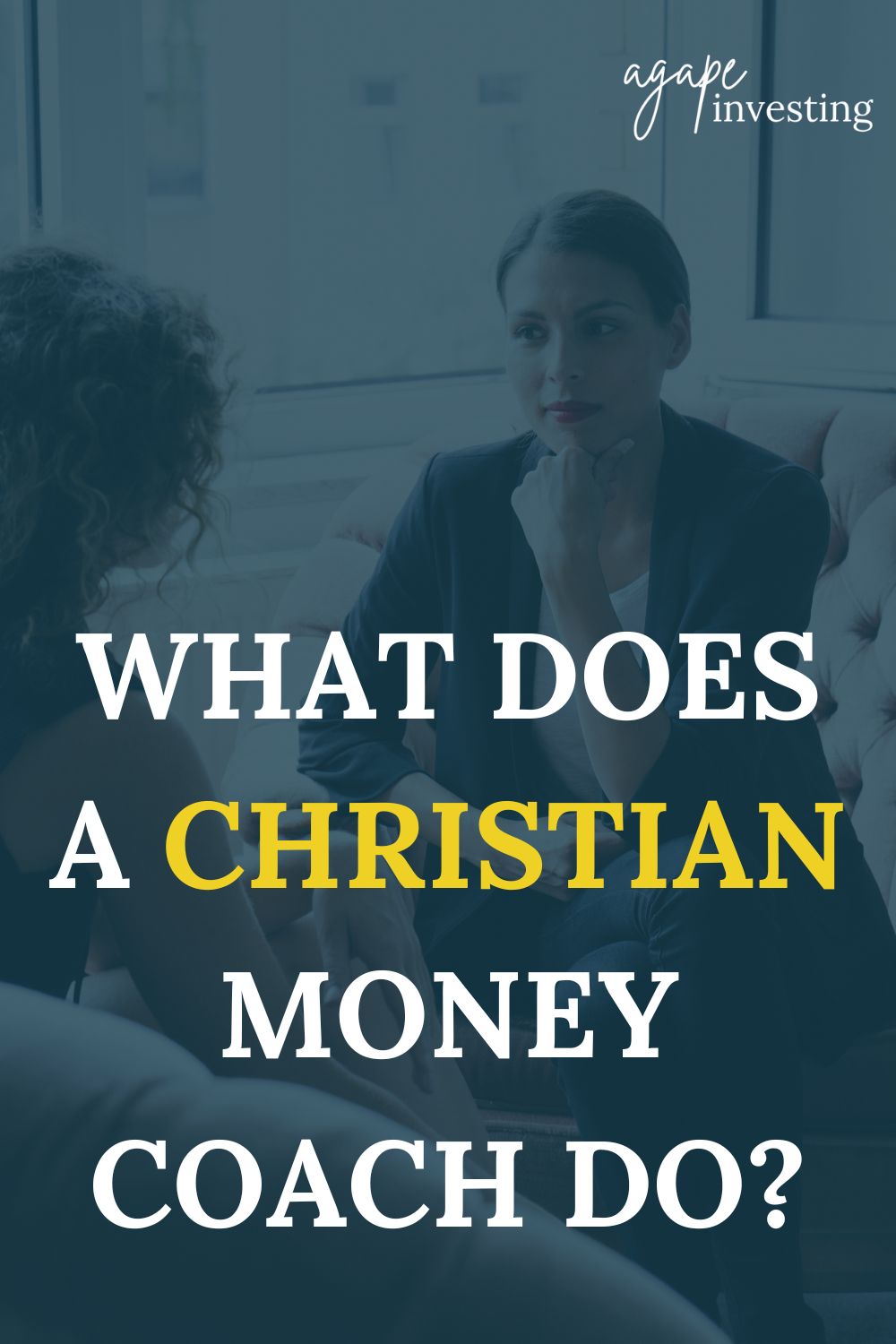 What does a Christian money coach do? At the core of things, a Christian money coach helps others discover and pursue God's design for their money.