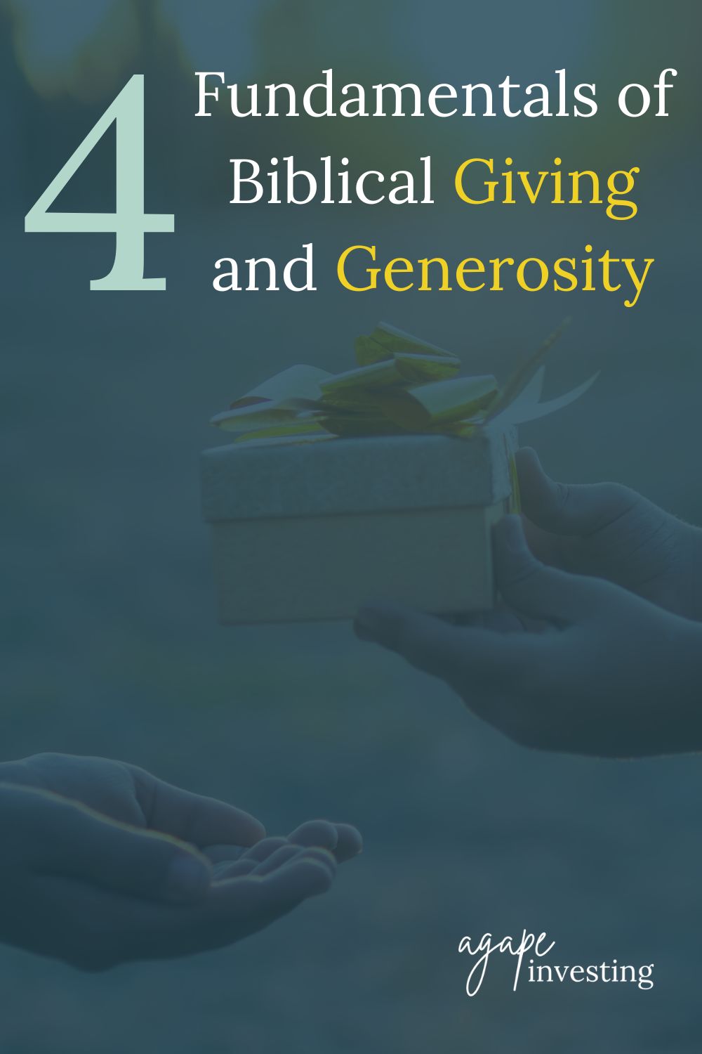 Generosity is not an option for Christians, it is a command. Though God does not command us to “give, or else.” He calls us to give because He first gave. Let’s follow God’s lead and learn the fundamentals of Biblical giving and generosity. 