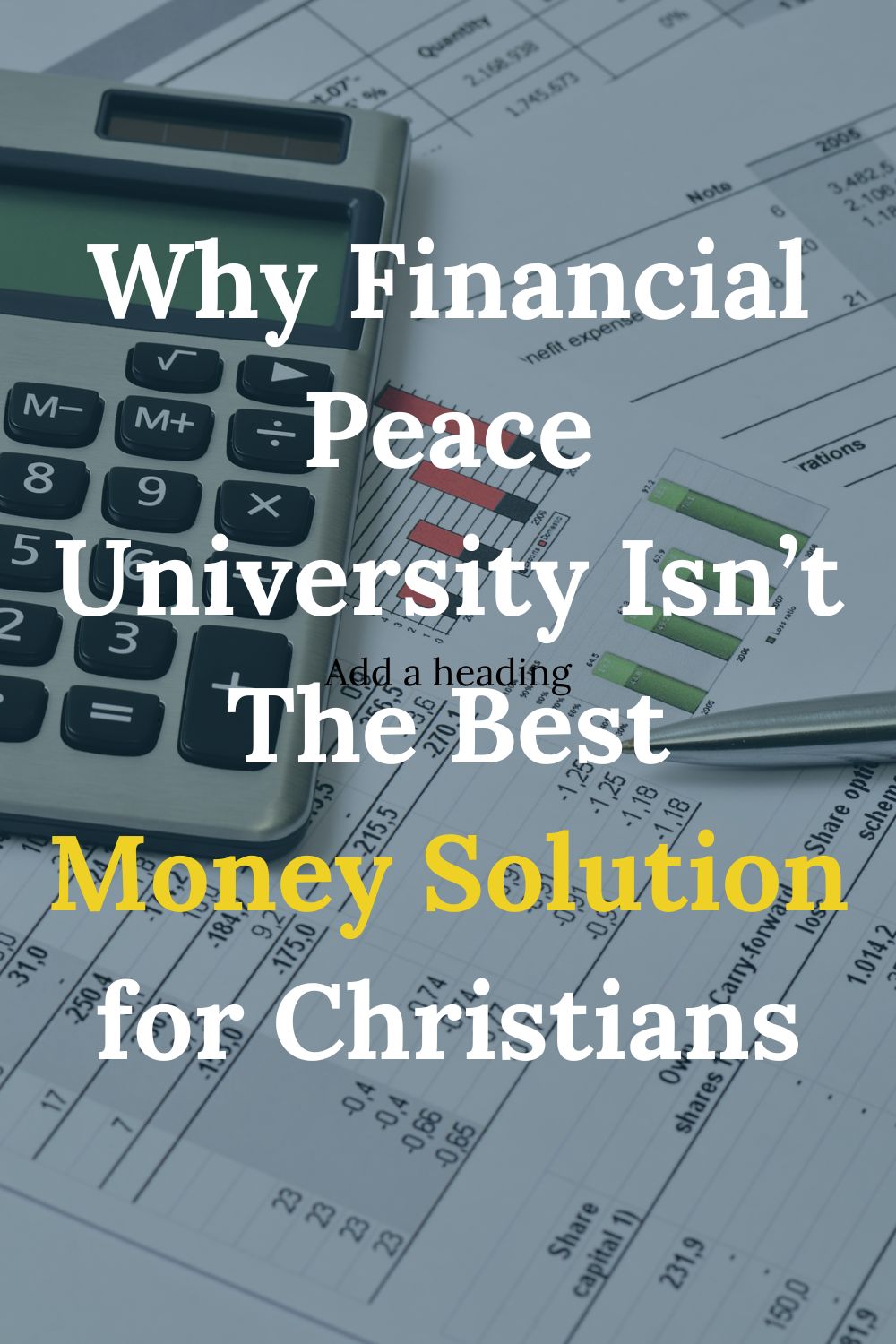 Is Financial Peace University The Best Money Management Solution For Christians?