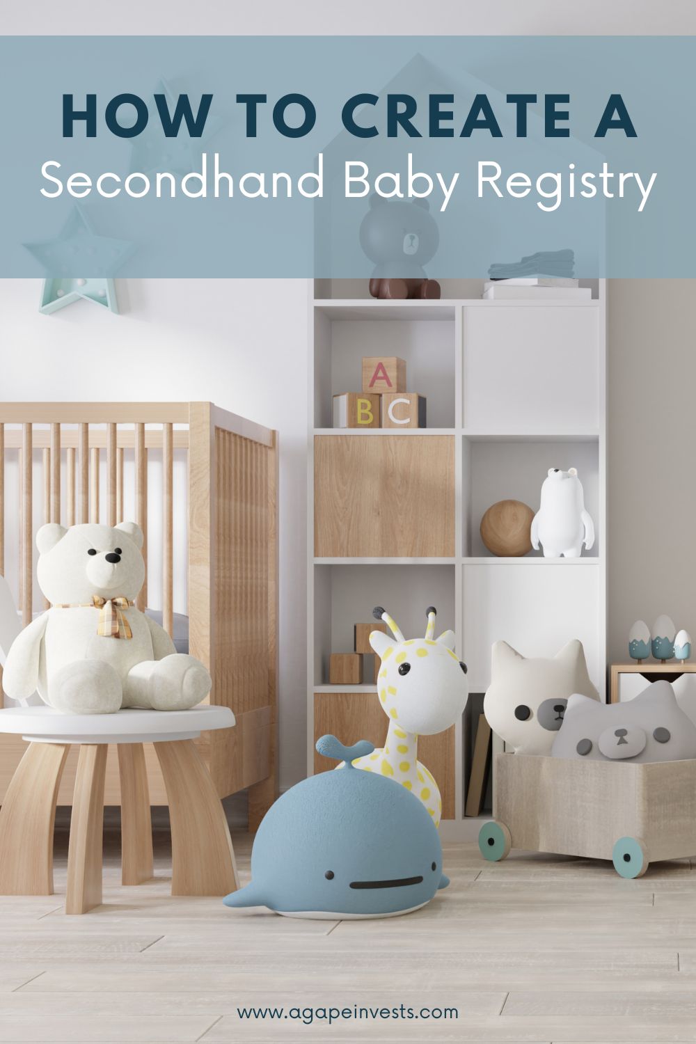 Save your friends' money, create a secondhand baby registry. How to save money with a secondhand baby registry. How to make a hand-me-down baby registry. Baby registry alternatives. 